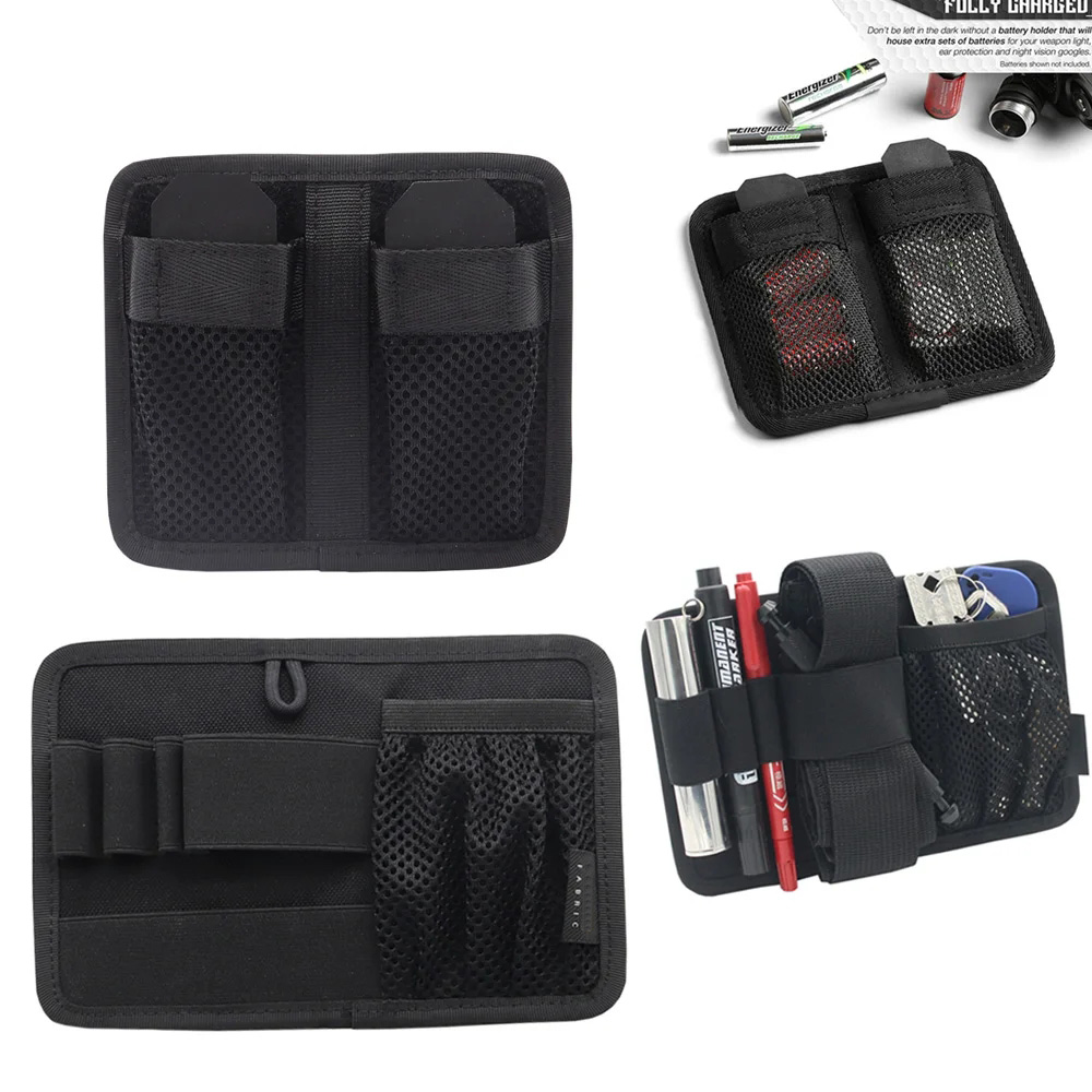 Backpack Insert Organizer - ยุทธวิธีตะขอรัดกระเป๋า EDC อุปกรณ์เสริมตาข่ายกระเป๋ากระเป๋าเป้สะพายหลังใส่กระเป๋า Modular Panel Organizer