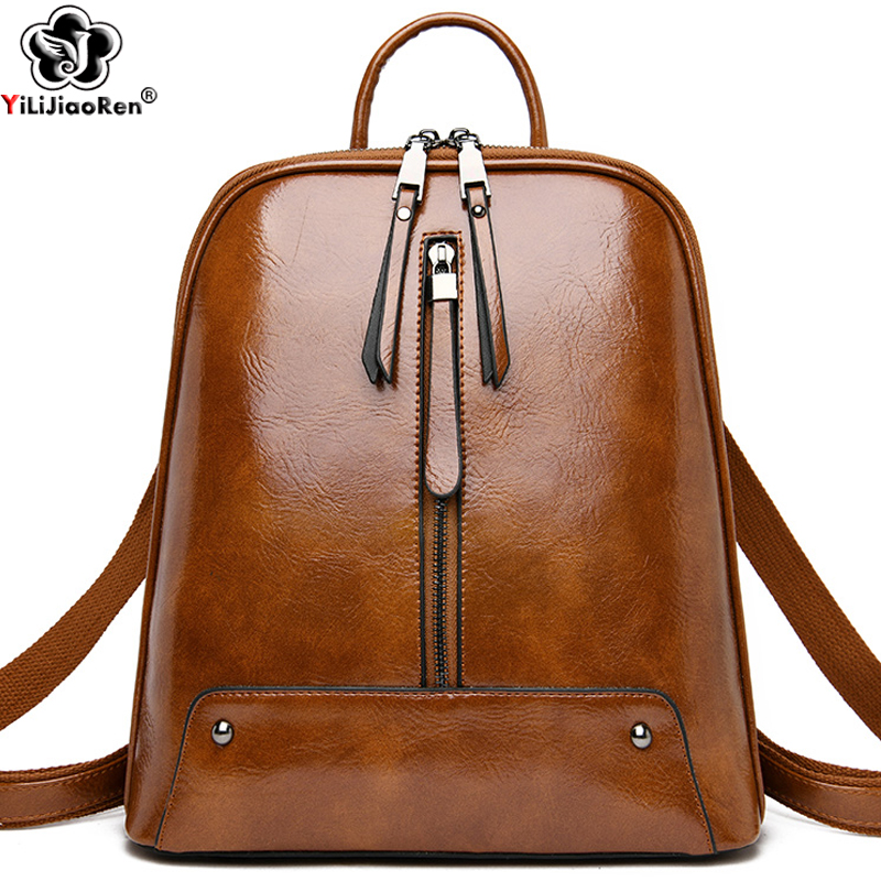 Fashion Backpack Women - กระเป๋าเป้สะพายหลังผู้หญิงแฟชั่นกระเป๋าเป้สะพายหลังสตรีท่องเที่ยวกระเป๋าโรงเรียนขนาดใหญ่สำหรับสาววัยรุ่นSac A Dos