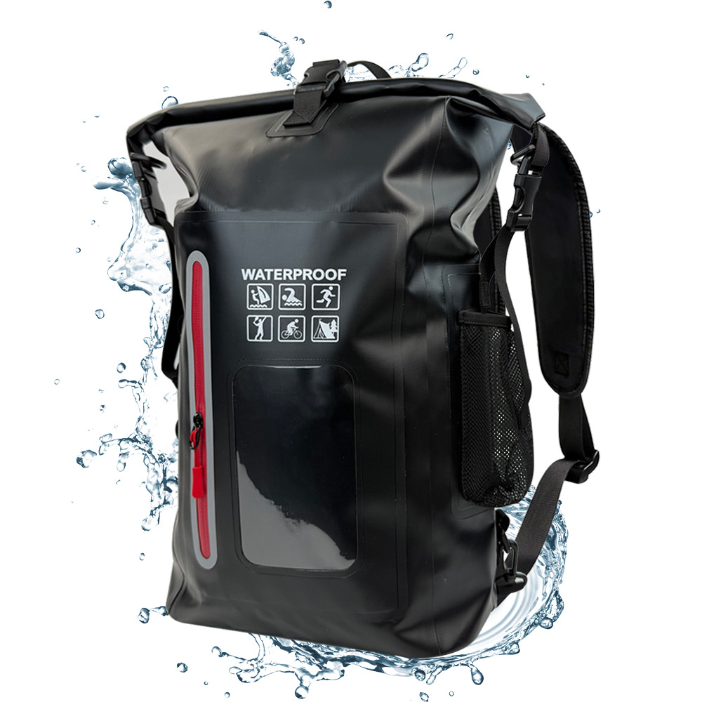 Hiking Backpack Waterproof - กระเป๋าเป้สะพายหลังกันน้ำขนาด 25 ลิตร กระเป๋าเป้สะพายหลังสำหรับเล่นกีฬากลางแจ้ง สำหรับตกปลา ตั้งแคมป์