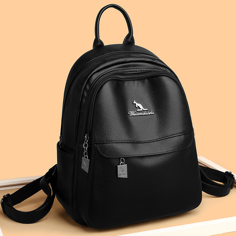 Mini Backpack Purse - 2024 ใหม่ผู้หญิงไหล่กระเป๋าหนังคุณภาพสูงกระเป๋าเป้สะพายหลังLuxury Designerยี่ห้อกระเป๋าเป้สะพายหลังขนาดใหญ่ความจุสาวกระเป๋าหนังสือท่องเที่ยว