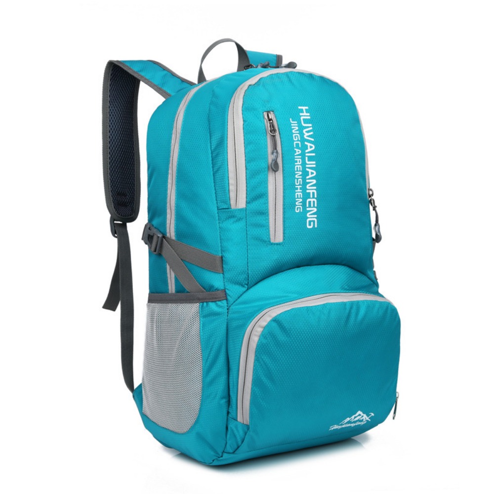 Foldable Backpack Small - 20-35L กระเป๋ากีฬากลางแจ้งแบบพับได้เบามากฟิตเนสท่องเที่ยวปีนเขากระเป๋ากันน้ำแบบพกพากระเป๋าเป้สะพายหลังสำหรับทุกเพศ