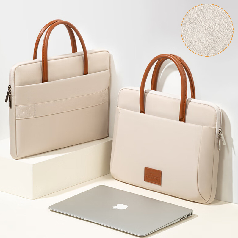 Laptop Backpack 15.6 - กระเป๋าแล็ปท็อปธุรกิจ กระเป๋าสะพายข้างผู้หญิงทันสมัย กระเป๋าเอกสารบาง สำหรับ Macbook Air