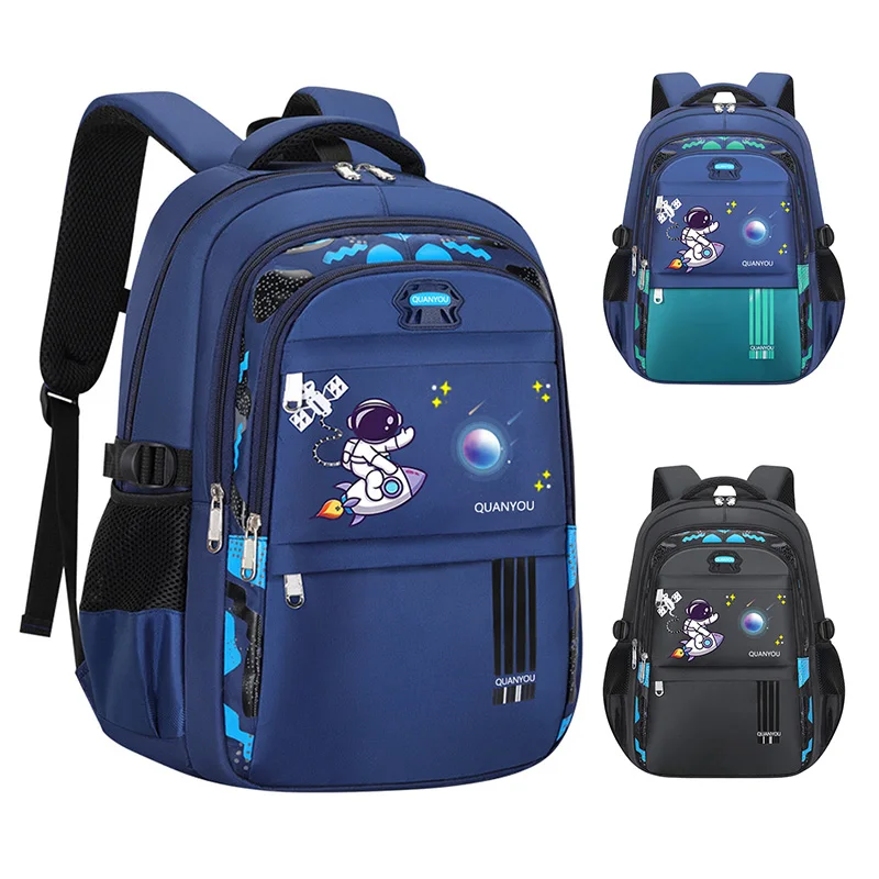 Hydration Pack Outdoor - Spaceman เด็กกระเป๋าเป้สะพายหลังเด็กชายสําหรับโรงเรียนกระเป๋าขนาดใหญ่ความจุเด็กกระเป๋าเป้สะพายหลังโรงเรียนประถมศึกษาเด็กกระเป๋านักเรียนสําหรับกระเป๋าเด็กผู้ชาย