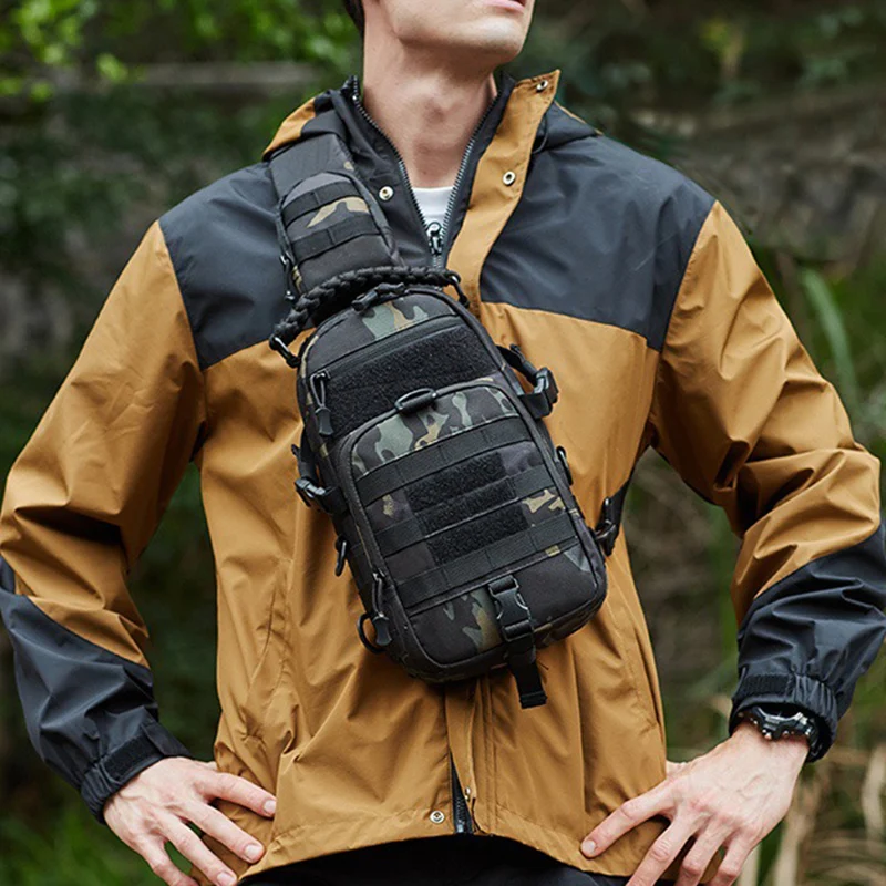 ชายเอวกระเป๋ากีฬาไหล่กลางแจ้ง  - Sling Backpack Shoulder บทวิจารณ์และราคา
