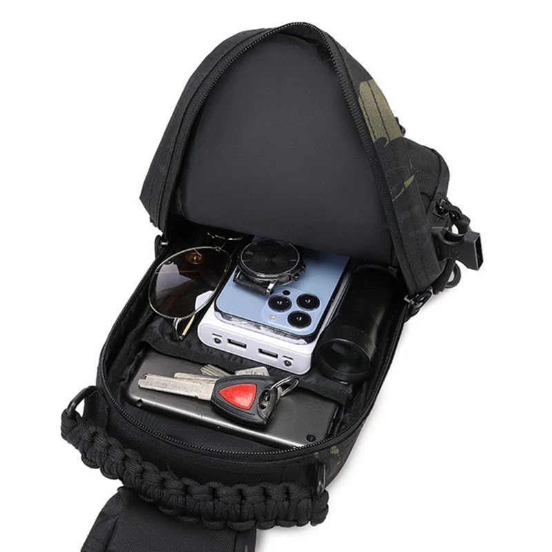 ชายเอวกระเป๋ากีฬาไหล่กลางแจ้ง  - Sling Backpack Shoulder บทวิจารณ์และราคา