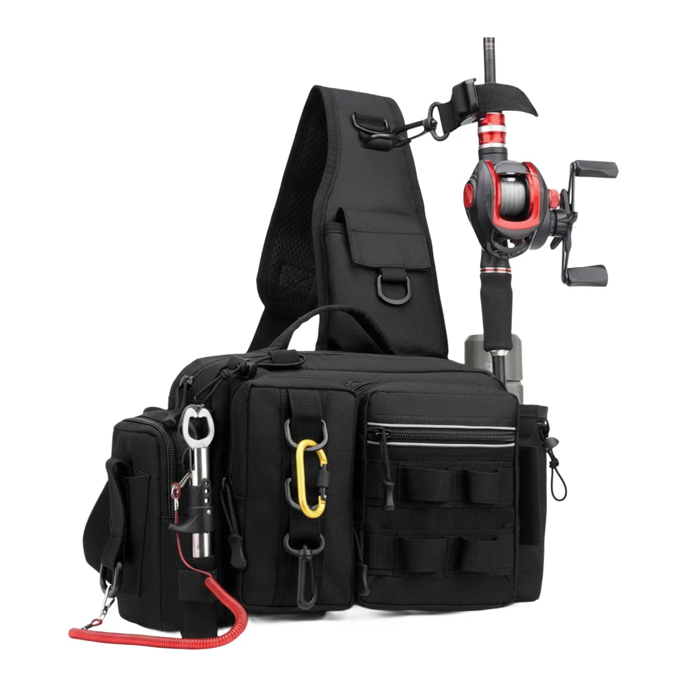 กระเป๋าเป้ตกปลาพร้อมที่วางคันเ - Hiking Backpack Waterproof บทวิจารณ์และราคา