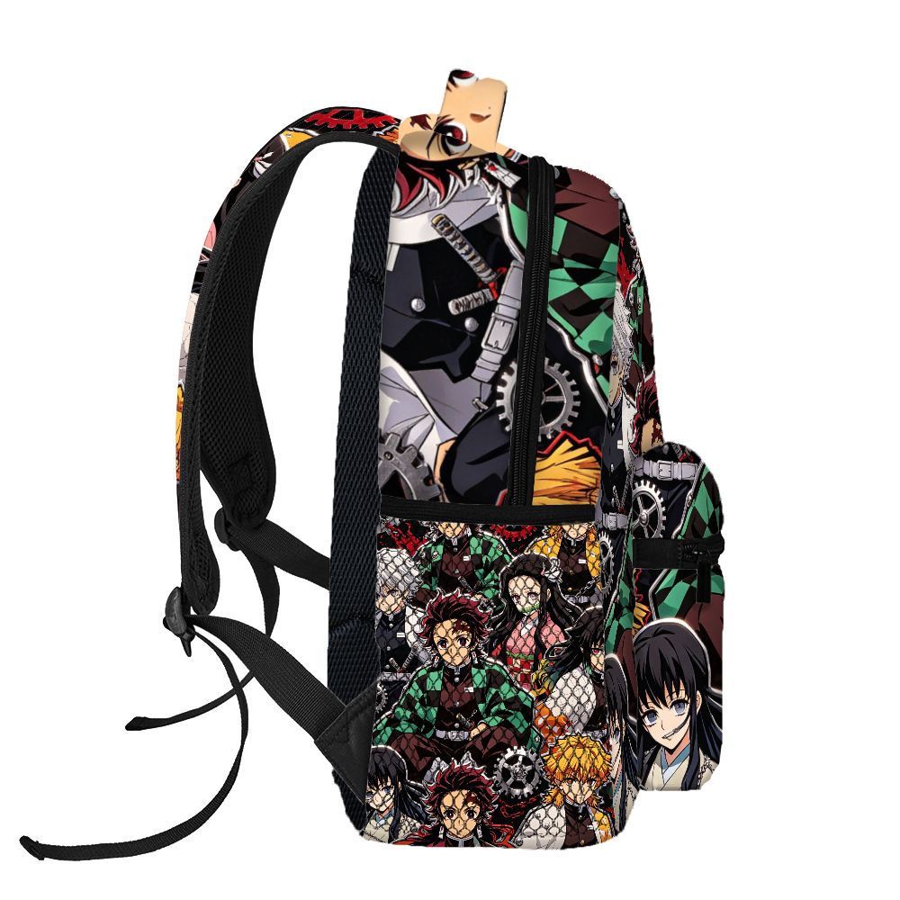 กระเป๋าเป้สะพายหลังลายอนิเมะดา - School Backpack Teen บทวิจารณ์และราคา