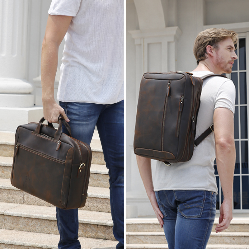 3ใช้นักธุรกิจผู้ชายกระเป๋าเอกส - Laptop Backpack 15.6 บทวิจารณ์และราคา
