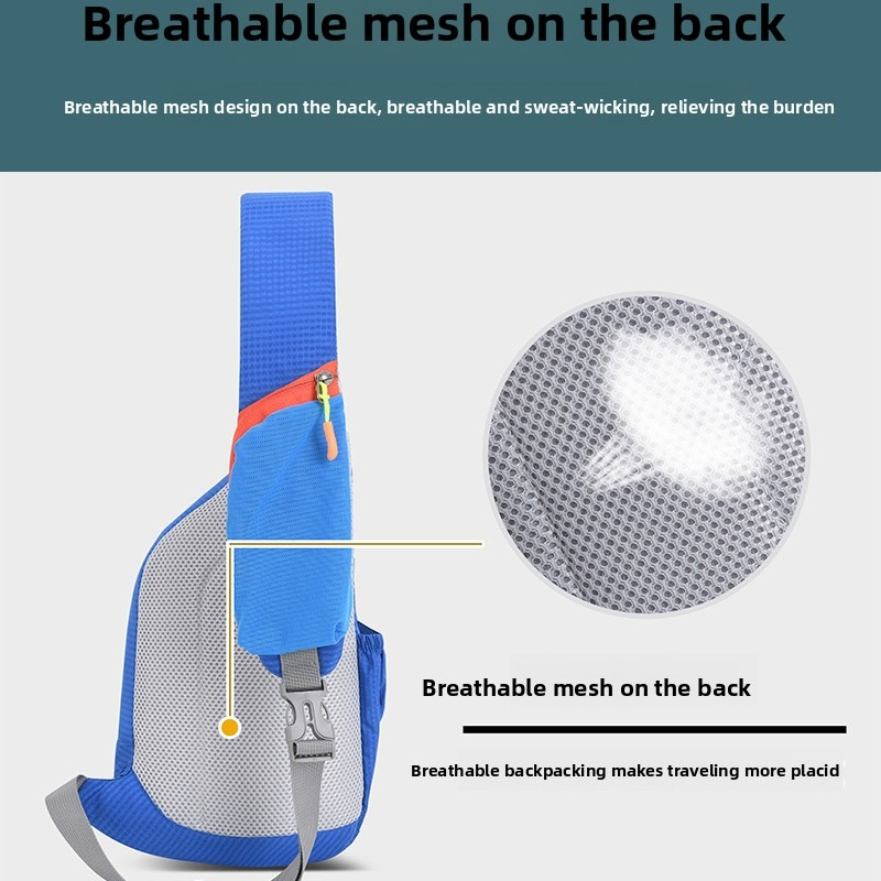 กระเป๋าคาดหน้าอกแบบกันน้ำน้ำหน - Sling Backpack Shoulder บทวิจารณ์และราคา