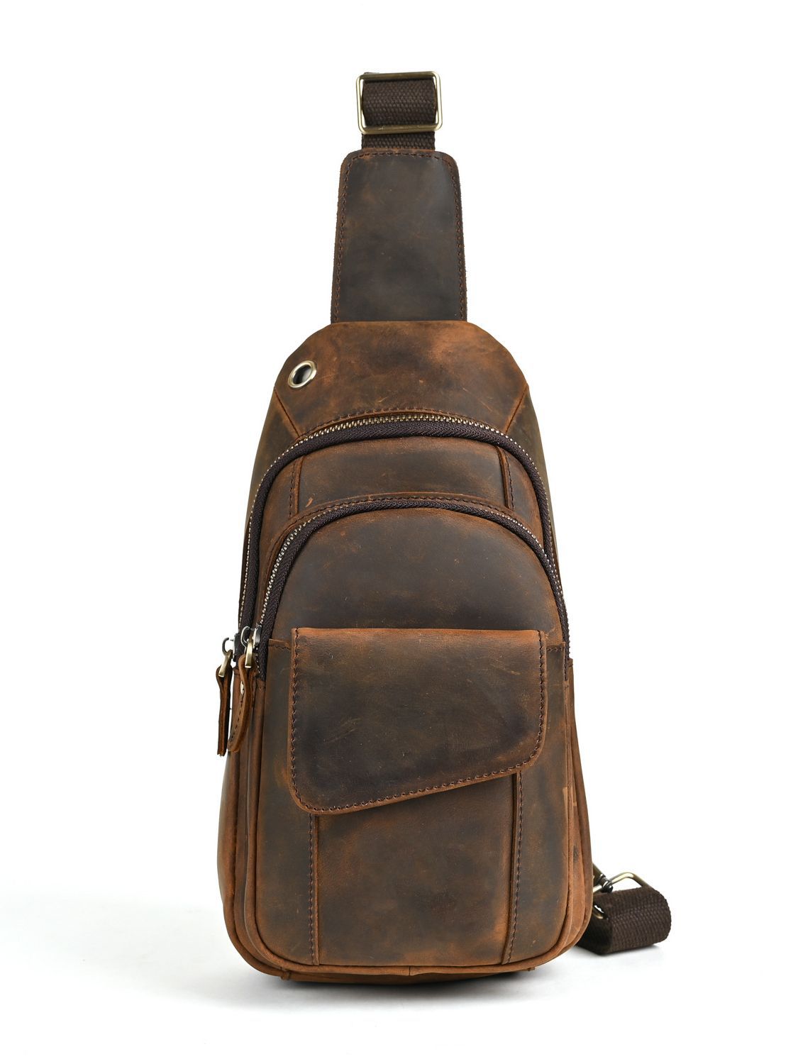ดีไซเนอร์หรูหรากระเป๋าคาดหน้าอ - Leather Backpack Vintage บทวิจารณ์และราคา