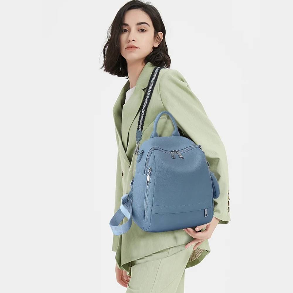 เซนซี่กระเป๋าเป้สะพายหลังหนังแ - Fashion Backpack Women บทวิจารณ์และราคา