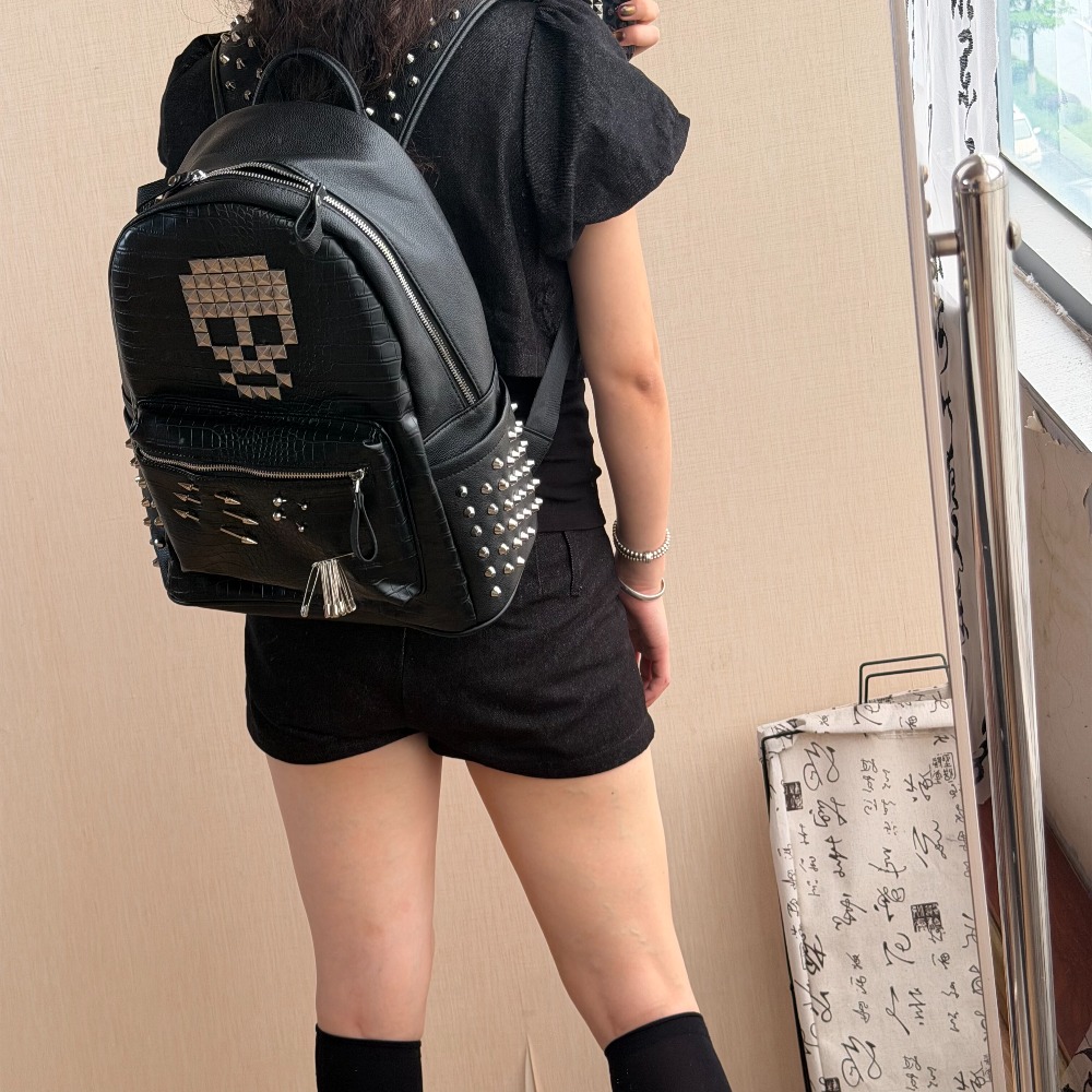 กระเป๋าเป้สะพายหลังลายหนังจระเ - Fashion Backpack Women บทวิจารณ์และราคา
