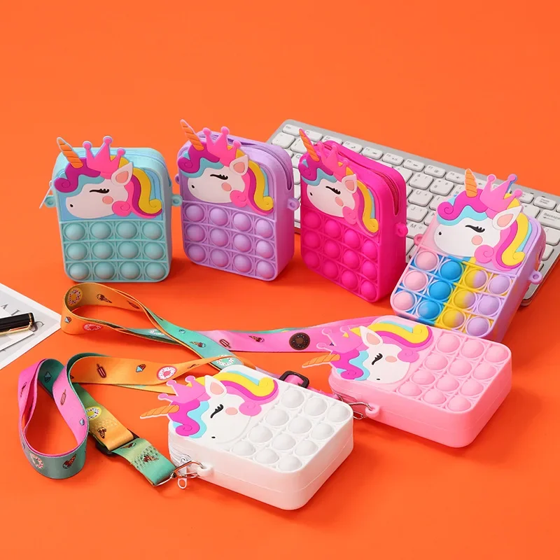 กระเป๋าใส่เหรียญยูนิคอร์นเปลี่ - Mini Backpack Purse บทวิจารณ์และราคา