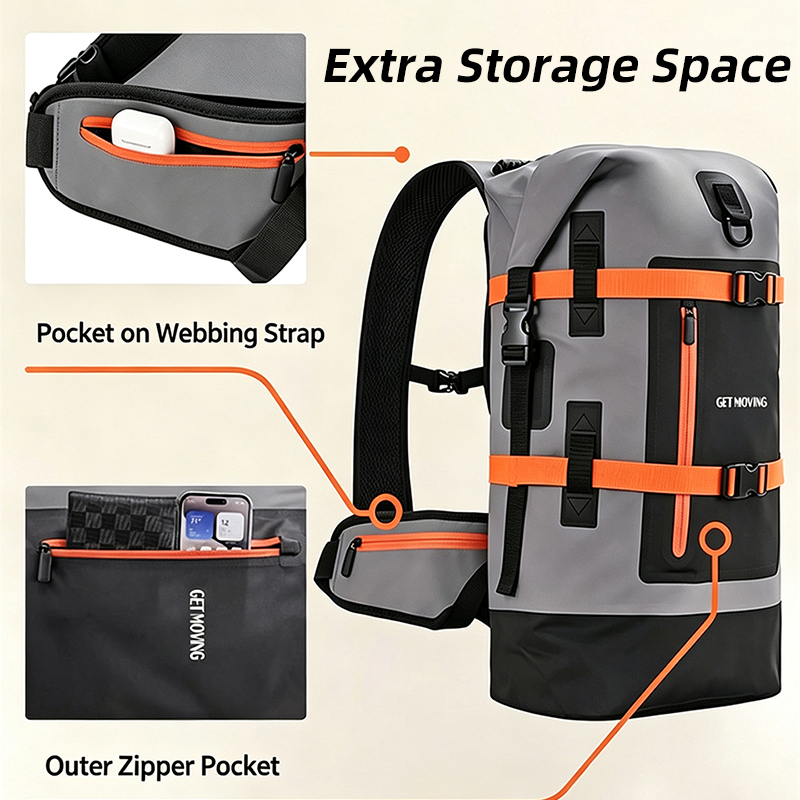 กระเป๋าเป้กันน้ำสำหรับผู้ชายแล - Hiking Backpack Waterproof บทวิจารณ์และราคา