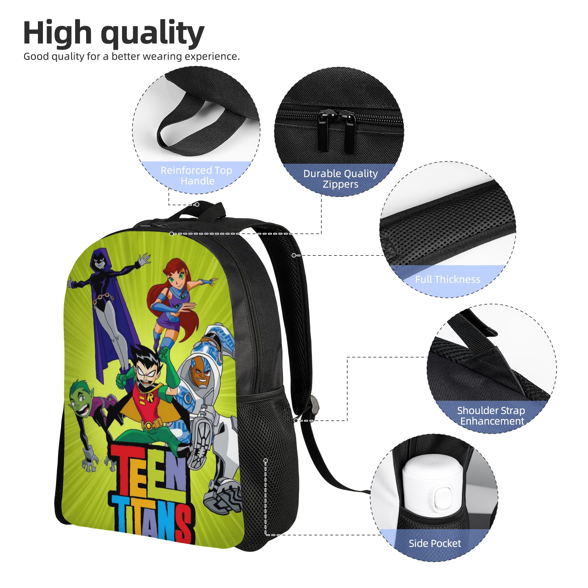 กระเป๋าเป้สะพายหลัง Teen Titan - School Backpack Teen บทวิจารณ์และราคา