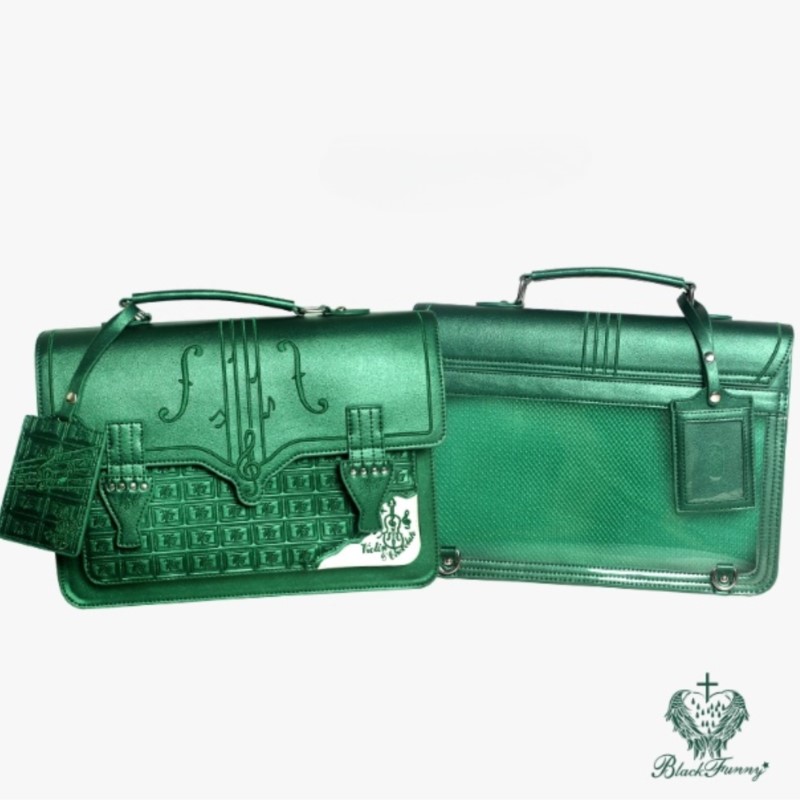 กระเป๋าถือหนังปักลายโน้ตดนตรีส - Leather Backpack Vintage บทวิจารณ์และราคา