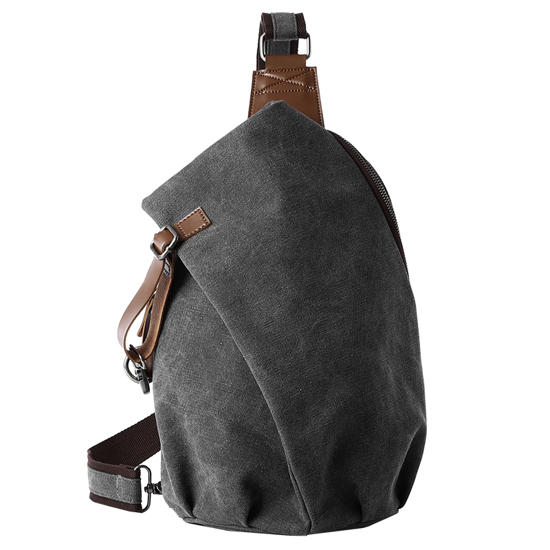 กระเป๋าสะพายข้างผ้าแคนวาสสไตล์ - Sling Backpack Shoulder บทวิจารณ์และราคา