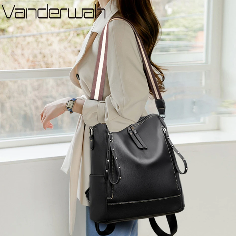 ยี่ห้อกระเป๋าเป้สะพายหลังหนังน - School Backpack Teen บทวิจารณ์และราคา