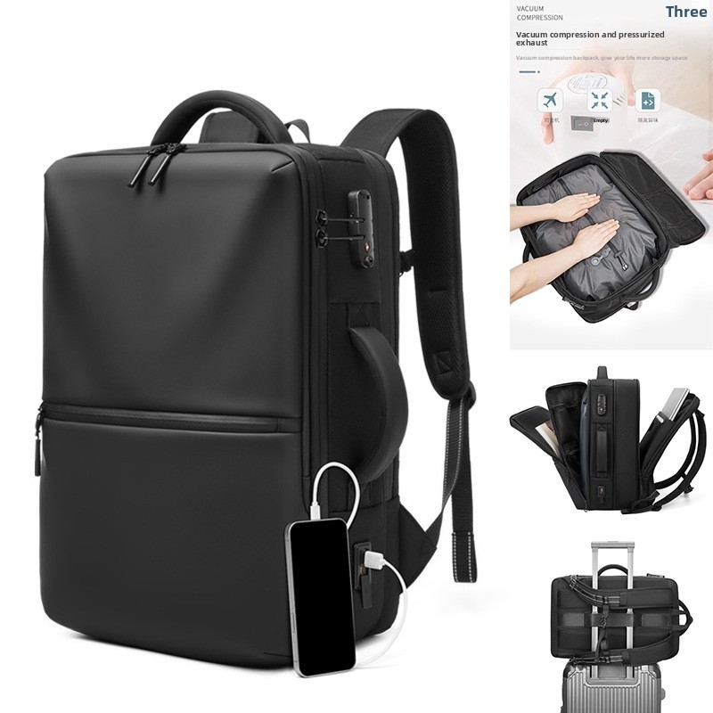 กระเป๋าเป้เดินทางกันน้ำแบบขยาย - Business Backpack Brief บทวิจารณ์และราคา