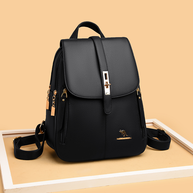 กระเป๋าเป้สะพายหลังหนังวินเทจส - Leather Backpack Vintage บทวิจารณ์และราคา