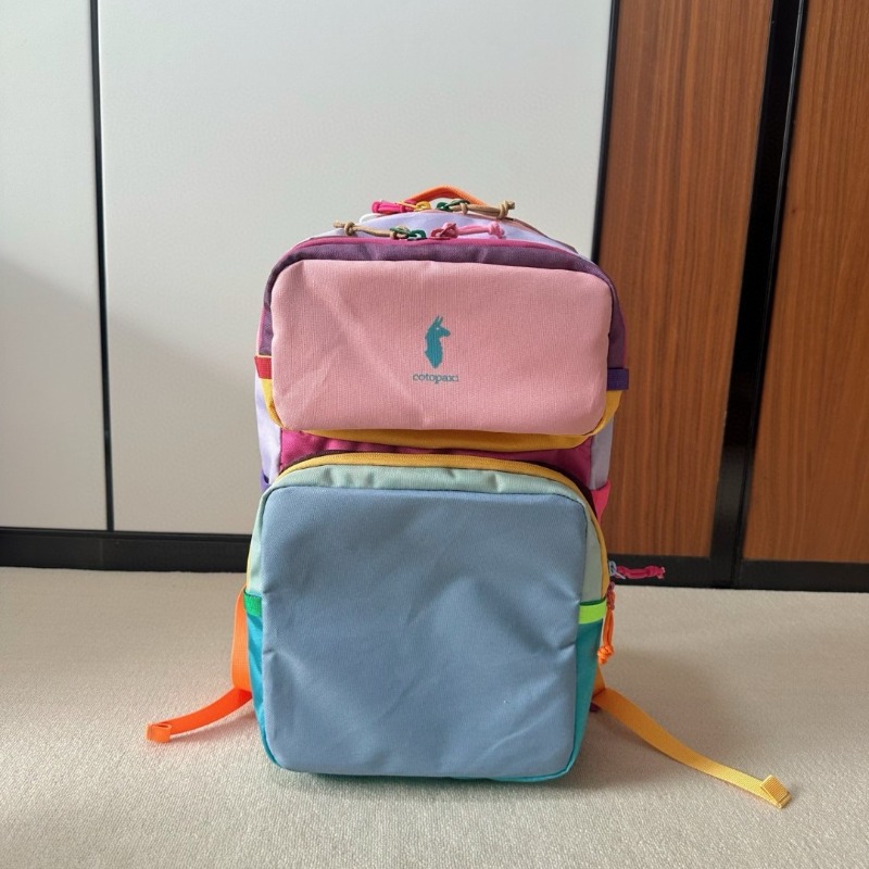กระเป๋าเป้โดพามีน คัลเลอร์บล็อ - Canvas Backpack Casual บทวิจารณ์และราคา