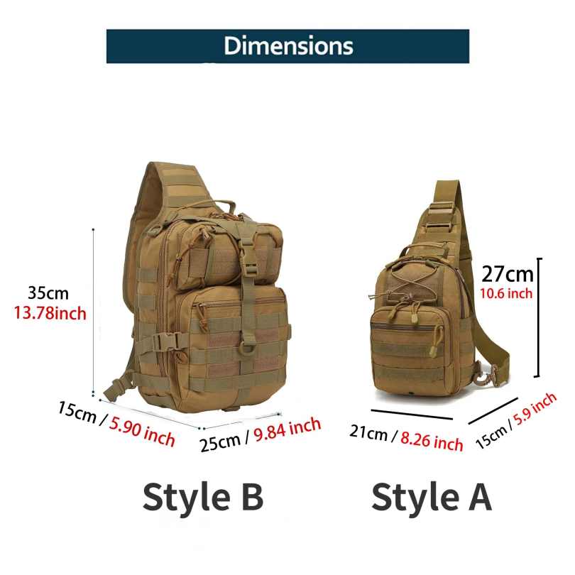กระเป๋าเป้สะพายหลังแบบยุทธวิธี - Rucksack Military Style บทวิจารณ์และราคา