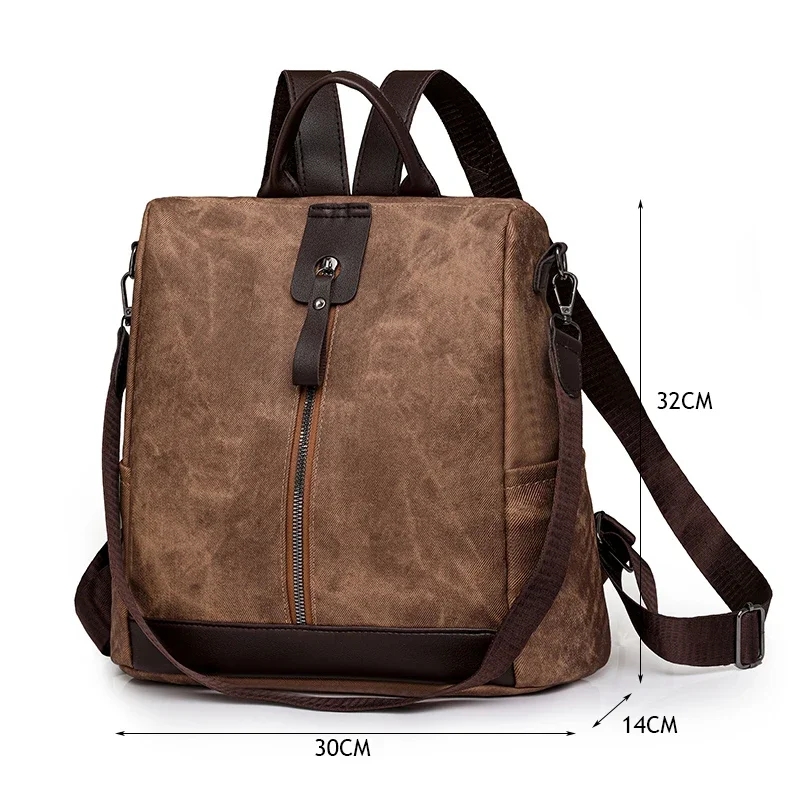 กระเป๋าเป้สะพายหลังกันขโมยแฟชั - Fashion Backpack Women บทวิจารณ์และราคา