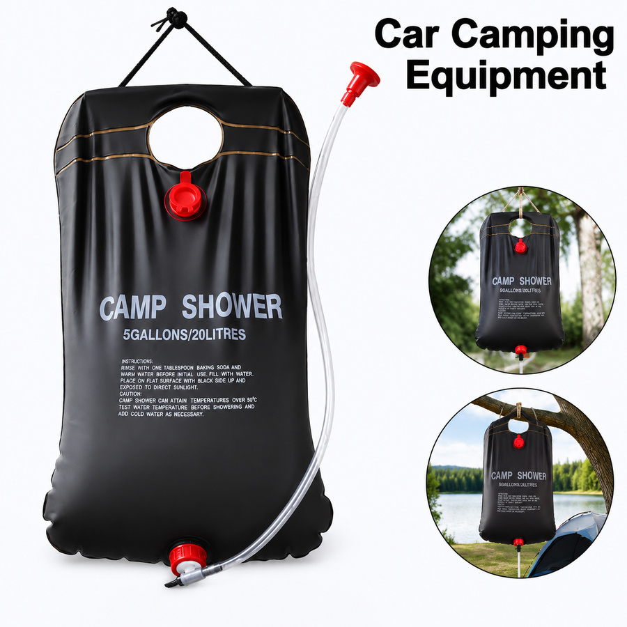 ถุงน้ำอาบน้ำพลังงานแสงอาทิตย์ข - Hydration Pack Outdoor บทวิจารณ์และราคา