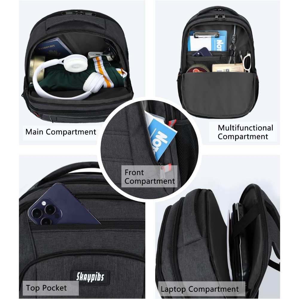 กระเป๋าเป้สะพายหลังสำหรับวัยรุ - Laptop Backpack 15.6 บทวิจารณ์และราคา